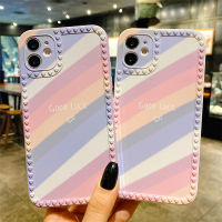 AKABEILA Good Luck Case for Iphone 13 Pro Max 12 Pro Max 11 12 13 Mini 6 6s 7 8 Plus SE 2020 XR XS Max Covers Rainbow Silicone Shockproof Phone Case