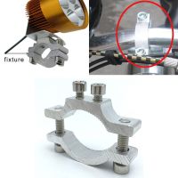 Support de fixation de projecteur de phare de moto argent 1.8cm-2.5cm accessoires de moto nouveau