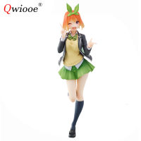 Qwiooe Original Taito Gotoubun ไม่มี Hanayome 20ซม. Nakono Yotsuba Coreful ชุด PVC Action Figure ของเล่น Wholesale888