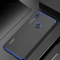 Googlehitech LUXURY SOFT TOUCH CASE For huawei NOVA 4 / Huawei nova 4 กรณีซิลิโคนที่มีความยืดหยุ่นโปร่งใสเช่นนาโนไมโครชุบขอบชุบใสซิลิโคน TPU กรณี TPU ซิลิโคนครอบกลับกรณีปกสำหรั huaweiNOVA4 / huaweinova4 ปกหลัง "6.40 นิ้ว"