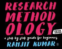 Book the original English research methodology: a step by step guide for beginners (5): 9781526449900