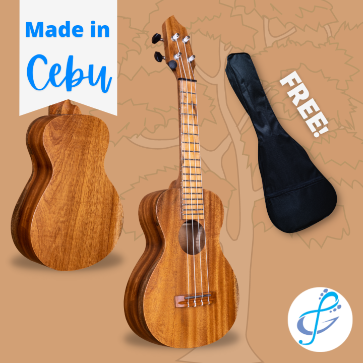 AnjSeries Mahogany Concert Ukulele (24 Inches Made in Cebu) Lazada PH