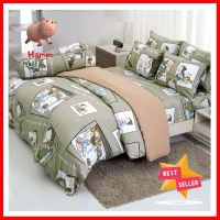 ชุดผ้าปูที่นอน 6 ฟุต 5 ชิ้น TULIP หมาจ๋า 60012-DLC111BEDSHEET SET 6FT 5PCS TULIP DOG PLEASE 60012-DLC111 **หมดแล้วหมดเลย**