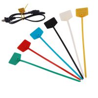 20pcs Nylon Cable Ties with Label Tag Self-locking Zip Ties L: 120 mm Colours Select Cable Management