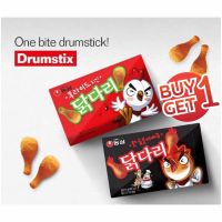 ขนมขาไก่เกาหลีรสไก่ทอดและไก่บาบีคิว dakdari fried chicken mat and dakdari sutbul bbq nongshim brand 66g 농심 닭다리