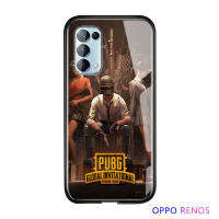 UCUC เคสโทรศัพท์เคสสำหรับ OPPO Reno 5เคสโทรศัพท์ Reno5 (5G/4G) ฝาครอบเกมมือถือเกมเคสโทรศัพท์ S เคสมือถือ เคสโทรศัพท์ เคสชาย Glossy กระจกเทมเปอร์ฝาหลังปลอก