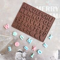 【lz】✜✧☢  26 alfabeto silicone molde de chocolate ferramentas de decoração símbolos numéricos molde de chocolate pastelaria bolo ferramentas de cozimento