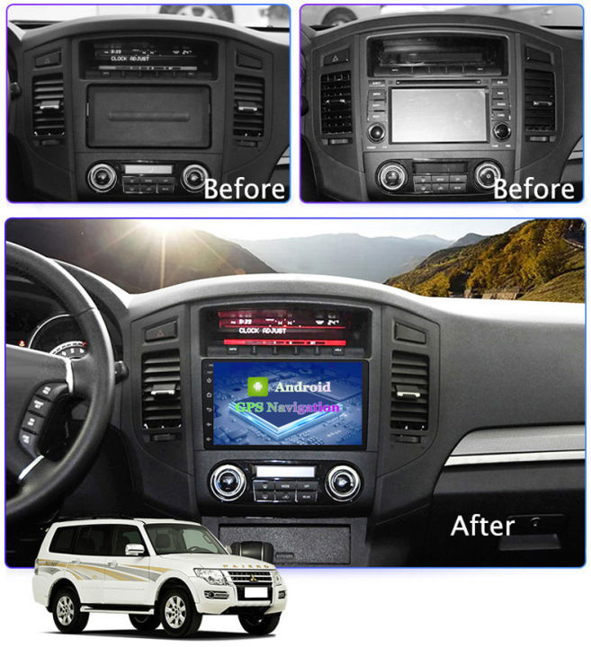 acodo-9inch-android-12-for-mitsubishi-pajero-2006-2011-car-radio-multimedia-video-player-wireless-gps-navigation-carplay-dvd-2din-bt-wifi-fm-android-auto-carplay-dvd-stereo-head-unit