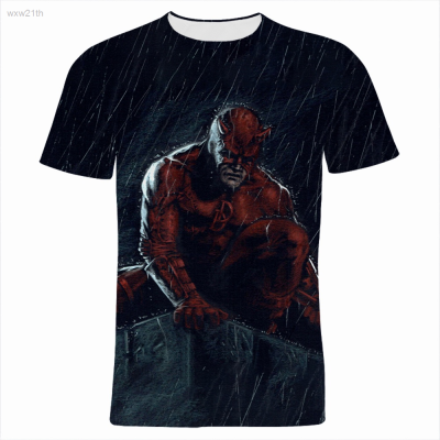 2023 Jersey New Summer Cartoon Anime Daredevil T-shirt Men Fashion Streetwear Women 3d t Shirts Cool Print Tops Tee Unisex