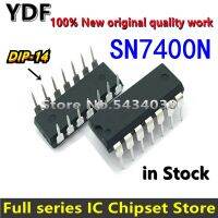 (10 ชิ้น) 100% ใหม่ SN7400N SN7400 7400N DIP14 IC