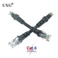 สาย Cat5 Cat6กลม Utp เครือข่ายแลนเอเธอร์เน็ตแบบสั้นหัวต่อ Rj45 8p สายสายแพทช์8c สำหรับสายคอมพิวเตอร์ Rouder 10ซม. 30ซม. 50ซม. 1ม.