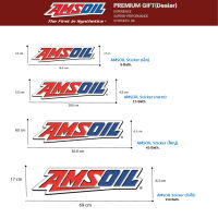 Sticker Amsoil สติ๊กเกอร์โลโก้ Amsoil ของแท้ 100%