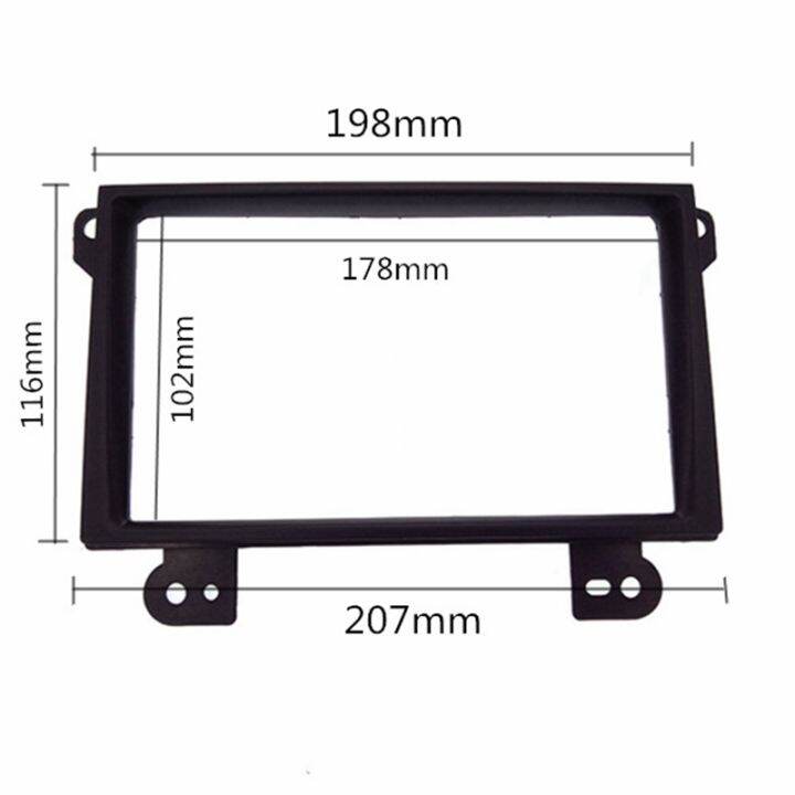 2-din-รถวิทยุ-fascia-formazda-mpv-2002-2007-dash-mount-trim-แผงเครื่องเล่น-cd-dvd-การติดตั้ง