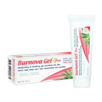 ว่านหางจระเข้ บำรุงผิว ลดสิว Burnova Gel Plus Snow Algae 25g