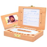 [COD] childrens photo frame deciduous teeth storage box baby lanugo house