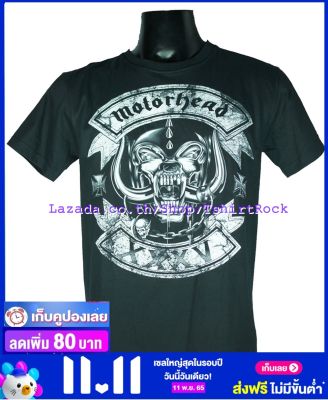 เสื้อวง MOTORHEAD เสื้อยืดวงดนตรีร็อค เสื้อร็อค มอเตอร์เฮด MTH1508 ส่งจากไทย