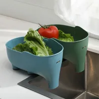 Animal Drain Basket General Fruit And Vegetable Basket Shelf Strainer Sink Kitchen Leftover Sink Multifunctional Drain Basket