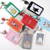 [HOT] 1 PC Bank Credit Card Holder Bus ID Cards Holders Women Men Fashion Card Bags Keychain Cute Cartoon Card Case Key Chain Ring