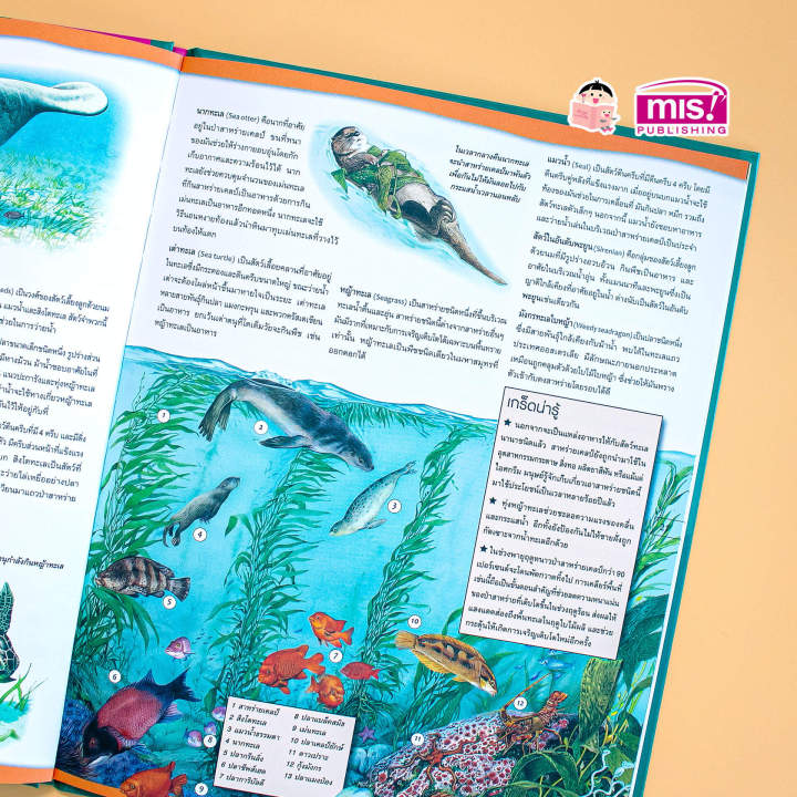 หนังสือ-สารานุกรมประกอบภาพ-มหาสมุทร