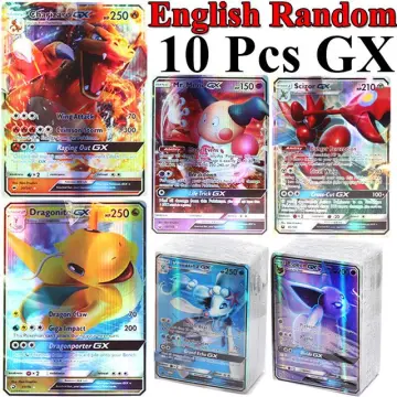 English Language Version Pokemon Cards 60-300Pcs Pokemon Cartas