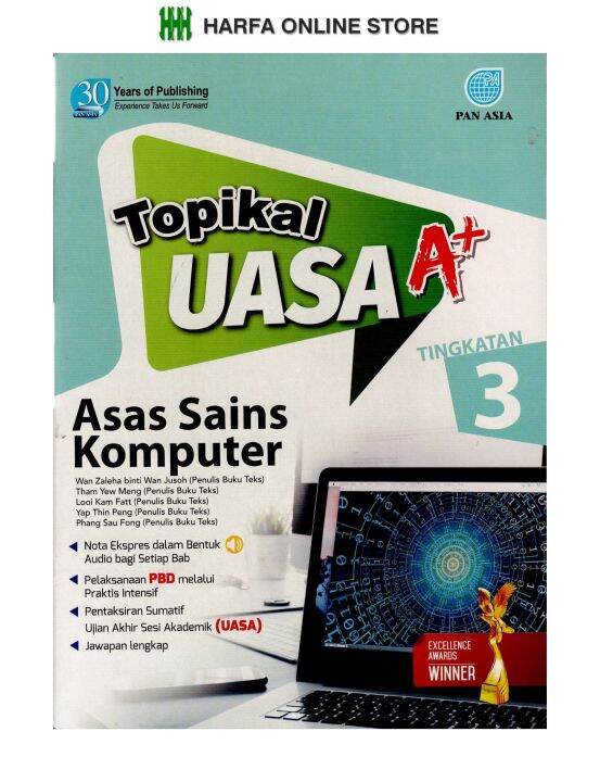 Buku latihan Topikal UASA A+ Asas Sains Komputer Tingkatan 3 KSSM | Lazada