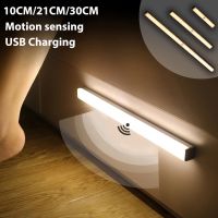 10cm 21cm 29cm Long Strip Under Cabinet Light Magnetic Closet Light Motion Sensor Closet Lamp For Home Kitchen Wardrobe lighting Ceiling Lights