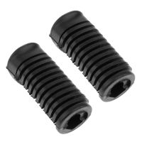 1 Pair Rubber Nonslip Footrest Pedal Foot Peg Cover for Honda CG125 CG 125 Pedals