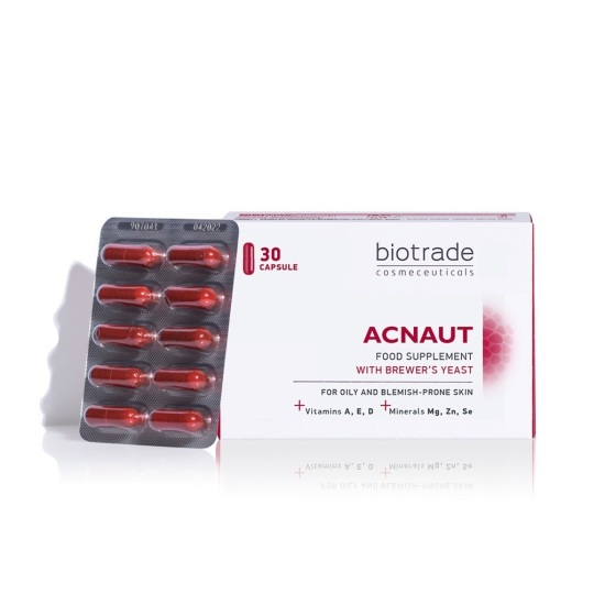 Viên uống biotrade acnaut hỗ trợ giảm mụn, kiềm dầu, sáng da - ảnh sản phẩm 1