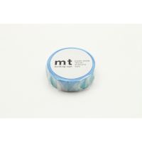 mt masking tape triangle and diamond blue (MT01D336) / เทปตกแต่งวาชิ ลาย triangle and diamond blue แบรนด์ mt masking tape ประเทศญี่ปุ่น