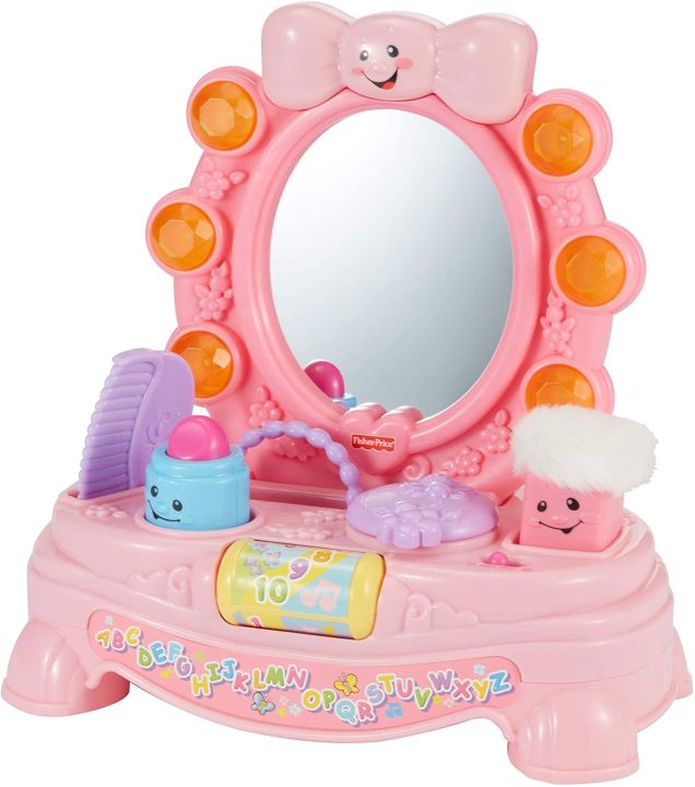 นำเข้า-โต๊ะกระจก-fisher-price-laugh-amp-learn-magical-musical-mirror-ราคา-3-590-บาท