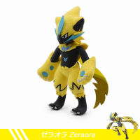 25เซนติเมตรโปเกมอน zeraora ของเล่นตุ๊กตาการ์ตูนอะนิเมะ zeraora ตุ๊กตาตุ๊กตาหมอนนุ่มยัดไส้ Kawaii เอลฟ์ตุ๊กตาของขวัญวันเกิดสำหรับเด็ก