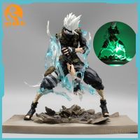 20Cm Naruto Figure Gk Kakashi Figure Ninja Hatake Kakashi Figure With Light Anime Action Pvc Figurine Collection Model Toys Gift