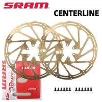 2ชิ้น SRAM เบรคจักรยานใบพัดสีเงิน160 180 203มม Centerline Rotor MTB จักรยานดิสก์เบรกไฮดรอลิคโรเตอร์สแตนเลส