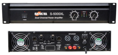 เพาเวอร์แอมป์ SHINKIWA S-5000XL เครื่องขยายเสียง