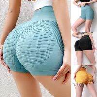 【hot sale】✻♝ C04 Womens 3D style high waist tight yoga hip running gym shorts