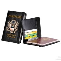Passport Holder Cover Wallet Case for Women Men RFID Blocking Leather Travel Wallets Travel Accessories Card Holders