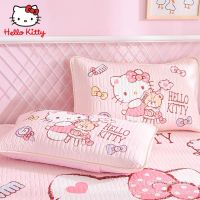 (ร้อน) Sanrio H ello K Itty ฤดูร้อนน้ำยางธรรมชาติปลอกหมอนการ์ตูนครัวเรือน washabl หอพักนักศึกษาน่ารักสาวปลอกหมอนเตียง