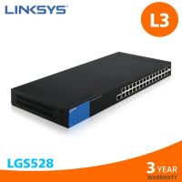 สินค้าขายดี!!! LINKSYS BUSINESS LGS528 24-PORT GIGABIT MANAGED SWITCH + 2X GIGABIT ETHERNET + 2X GIGABIT SFP/RJ45 COMBO PORTS ที่ชาร์จ แท็บเล็ต ไร้สาย เสียง หูฟัง เคส ลำโพง Wireless Bluetooth โทรศัพท์ USB ปลั๊ก เมาท์ HDMI สายคอมพิวเตอร์