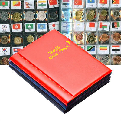 หนังสือป้องกันเหรียญเหรียญปีนักษัตรหนังสือนิทานสมุดเหรียญทองแดงหนังสือขนาดเล็กกระเป๋าป้องกันที่ระลึก