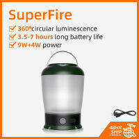 SuperFire T31ค่ายไฟตั้งแคมป์ LED ชาร์จมัลติฟังก์ชั่แบบพกพาเต็นท์ตั้งแคมป์แขวนไฟ