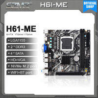 SZMZ H61-ฉันเมนบอร์ด Mini ITX LGA 1155รองรับ M.2 NVME และพอร์ตบลูทูธ WIFI H61 Placa Mae 1155คอมพิวเตอร์สำนักงาน DDR3ฐาน1155