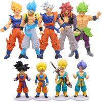 หุ่นโกคูซูเปอร์ไซย่าลูกชายขนาด18ซม. อนิเมะดราก้อนบอล Goku DBZ Tokoh Aksi รุ่น Hadiah Koleksi Patung-Patung Untuk Anak-Anak