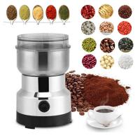 Multifunction Smash Coffee Grinder Stainless Steel Electric Kitchen Spice Grinder Electric Home Spice Coffee Bean Herb Grinder ?พร้อมส่ง?