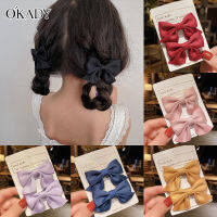 OKADY กิ๊บติดผมเด็กผู้หญิง Headwear Bow Princess Hairpin Children S Cute Hairpin