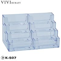 ☜  Vividcraft Desk Accessories Transparent Acrylic Counter Business Desk Photo Display Holders Top Stand Holder Stand Card Jxj V4k7