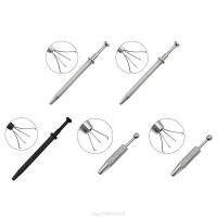 Piercing Ball Grabber Tool Pick Up Tool with 4 Prongs Holder Diamond Claw Tweezers for Small Parts Pickup IC Chips Gems Dropship