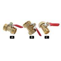 Brass Shut off Ball Valve 1/8 1/4 3/8 1/2 Female Male Thread Water Oil Air Pneumatic Connector Control Plumbing Fittings