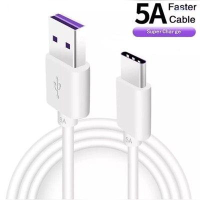 สายชาร์จ USB Type C  Fast Charge Cable 1เมตร สาย ชาร์จเร็ว ใช้กับมือถือ ซัมซุง Huawei Samsung Xiaomi oppo vivo ที่ใช้สายไทป์ C