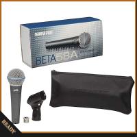 Shure Beta58A Dynamic Handheld Vocal Microphone Super Cardioid Dynamic Dynamic Microphone Ideal for Vocal/Karaoke/Party