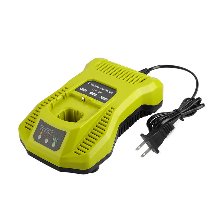 Dual Chemistry IntelliPort Charger for All Ryobi 12V-18V ONE+ Lithium  Battery & NiCad Battery Charger yobi One + P104 P105 P102 P103 P107 P108 18V  Tools 